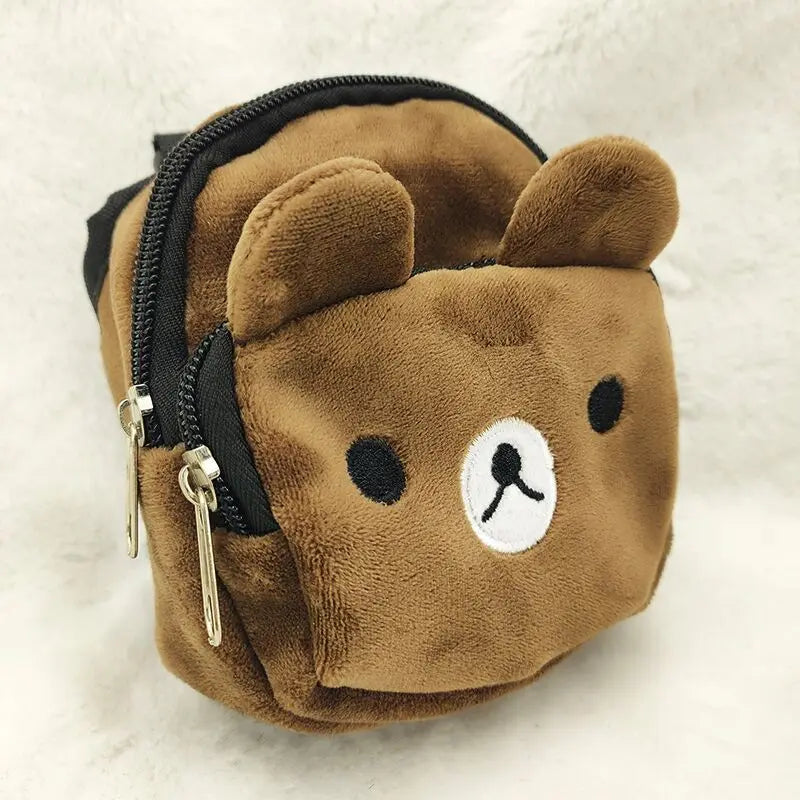 Mochila resistente para cães, mochila de transporte individual para filhotes, coleira ajustável